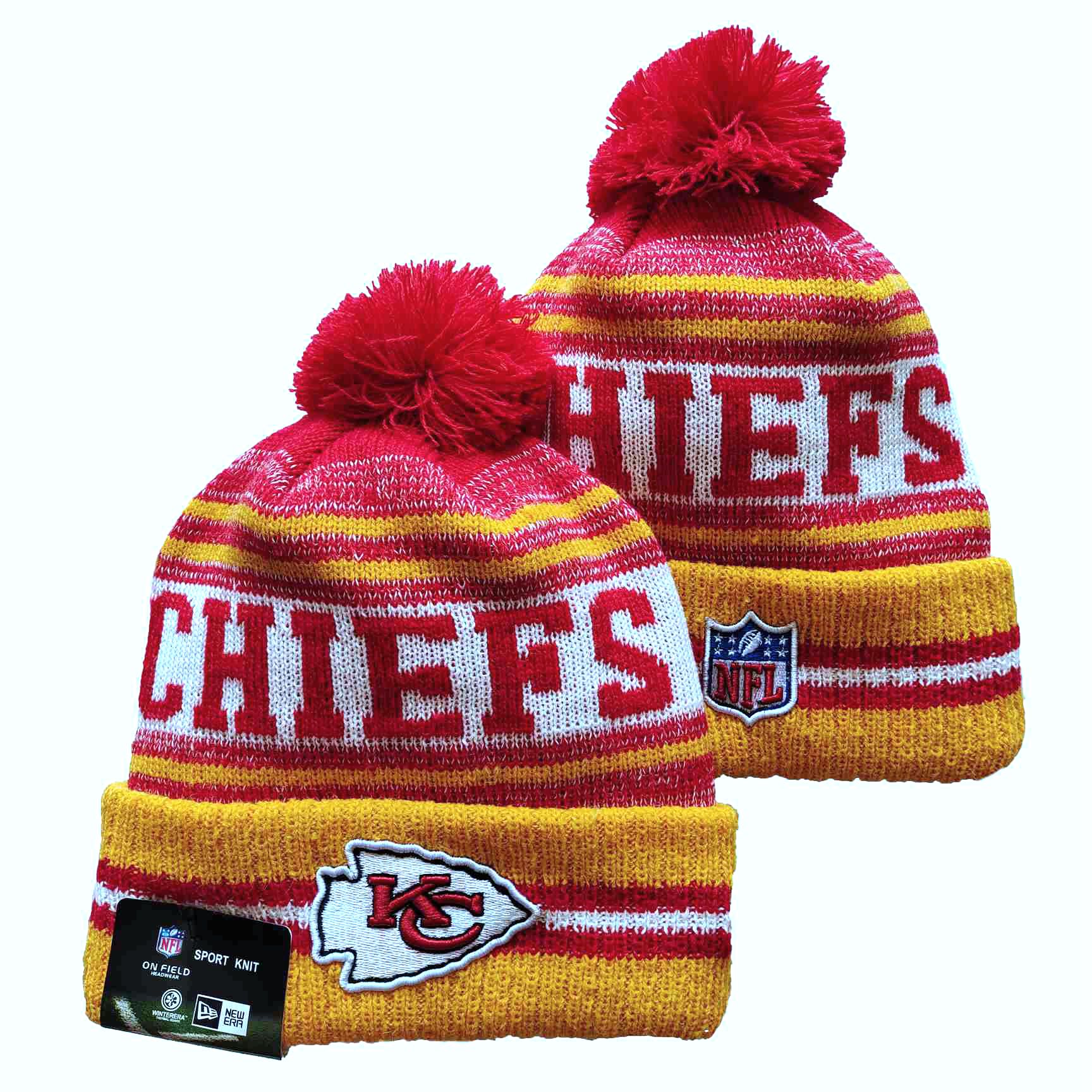Kansas City Chiefs 2025 Stitched Knit Hats 019 Kansas City Chiefs 2025 Stitched Knit Hats 019